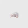 Bague bicolore en strass
