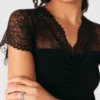 Bague bicolore en strass