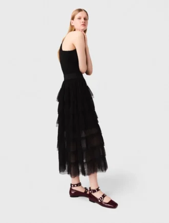 Ballerines Mary Jane en cuir clouté
