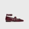 Ballerines Mary Jane en cuir clouté Ballerines Mary Jane en cuir clouté