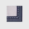 Bandana en soie imprimée 60 x 60 Bandana en soie imprimée 60 x 60