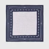 Bandana en soie imprimée 60 x 60 Bandana en soie imprimée 60 x 60