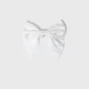 Barrette à nœud effet satiné Barrette à nœud effet satiné