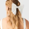 Barrette à nœud effet satiné Barrette à nœud effet satiné