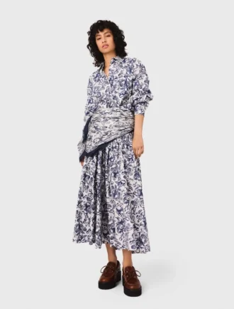 Blouse imprimée de fruits