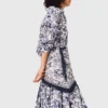 Blouse imprimée de fruits