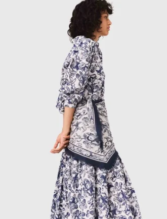 Blouse imprimée de fruits
