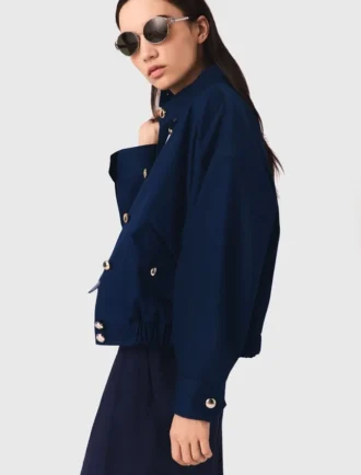 Blouson aviateur en coton