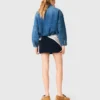 Blouson aviateur en denim
