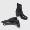 Bottines Chelsea en cuir à talons Bottines Chelsea en cuir à talons