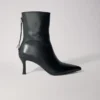 Bottines en cuir