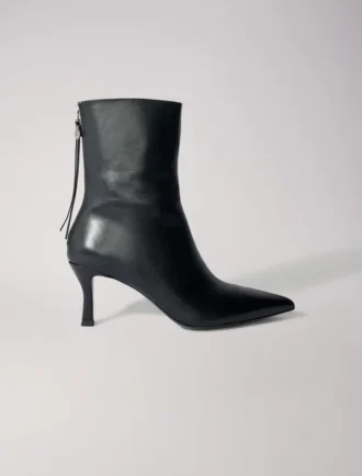 Bottines en cuir