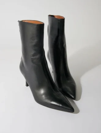 Bottines en cuir