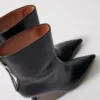 Bottines en cuir