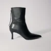 Bottines en cuir