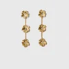 Boucles d&rsquo;oreilles en forme de fleur