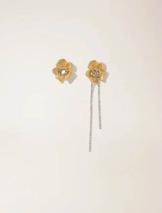 Boucles d&rsquo;oreilles en forme de fleur