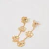 Boucles d&rsquo;oreilles en forme de fleur