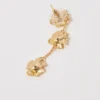 Boucles d&rsquo;oreilles en forme de fleur