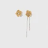 Boucles d&rsquo;oreilles en forme de fleur