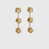 Boucles d&rsquo;oreilles en forme de fleur