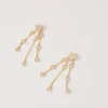 Boucles d’oreilles en laiton recyclé plaqué or Boucles d’oreilles en laiton recyclé plaqué or