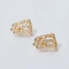 Boucles d’oreilles en strass Boucles d’oreilles en strass