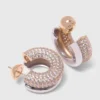 Boucles d’oreilles en strass Boucles d’oreilles en strass