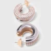 Boucles d’oreilles en strass Boucles d’oreilles en strass