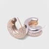 Boucles d’oreilles en strass Boucles d’oreilles en strass