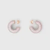Boucles d’oreilles en strass Boucles d’oreilles en strass