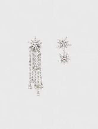 Boucles d&rsquo;oreilles étoiles strass