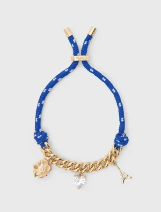Bracelet à chaîne en cordon marin