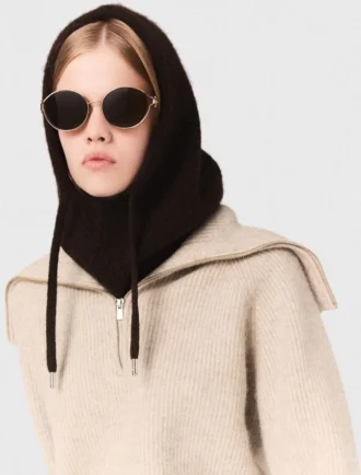 Cagoule en laine de yack