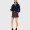 Cardigan avec détails amovibles