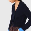 Cardigan avec détails amovibles