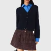Cardigan avec détails amovibles