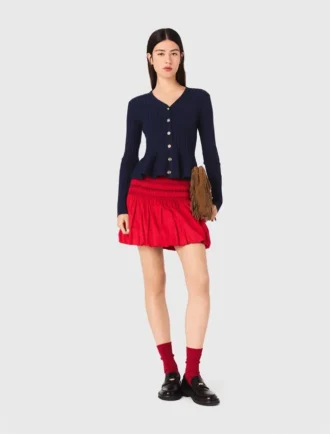 Cardigan à basque