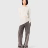 Cardigan à boutons décoratifs en forme de nœud