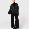 Cardigan à carreaux strass Cardigan à carreaux strass