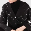 Cardigan à carreaux strass Cardigan à carreaux strass