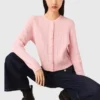 Cardigan à col amovible Cardigan à col amovible