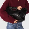 Sac fourre-tout M en cuir craquelé Sac fourre-tout M en cuir craquelé