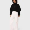 Cardigan effet cape