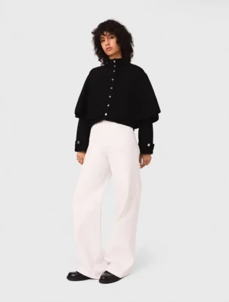 Cardigan effet cape