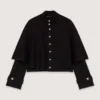 Cardigan effet cape