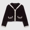 Cardigan effet velours Cardigan effet velours