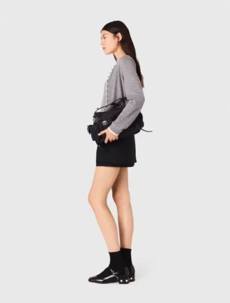 Cardigan en maille décoré