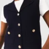 Cardigan en maille polo