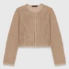 Cardigan en maille à strass